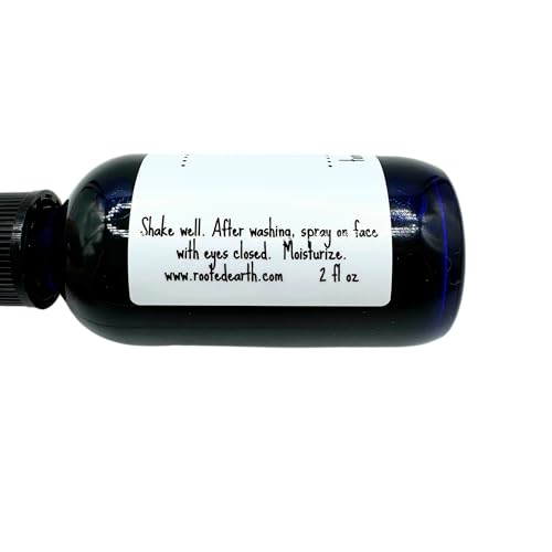 Rosemary and Rose Face Toner - 2 fl oz - Facial Mist for Oily Skin