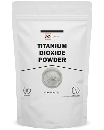 Natural Titanium Dioxide Powder - 227g for Skincare