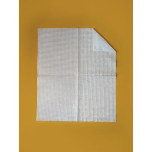 Mei Apothecary XL DermaTowel Disposable Face Towels, 50 Count Facial Cloths for Washing Face & Makeup Removal, 10x12"