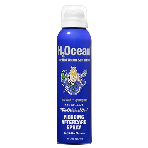 H2Ocean Piercing Aftercare Spray - Sea Salt Solution 4oz