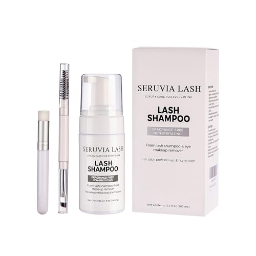 Eyelash Shampoo for Extensions - Oil-Free Foaming Cleanser 100ml