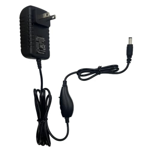 12V 1A Power Adapter for Electric Foot Callus Removers, 6ft Cord