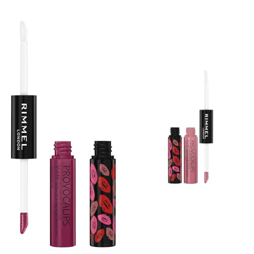 Rimmel Provocalips 16hr Kiss-Proof Liquid Lipstick Duo Bundle