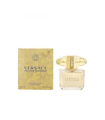 Versace Yellow Diamond Eau de Toilette Spray for Women, 3.0 oz