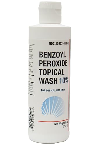 Benzoyl Peroxide 10% Acne Wash with Aloe Vera