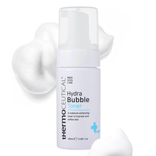 tHermoCEUTICAL Hydra Bubble Toner - Deep Hydrating for Face, Vitamin B5 + Hyaluronic Acid Toner, Replenishing Moisture, Skin Elasticity, 3.38 fl.oz