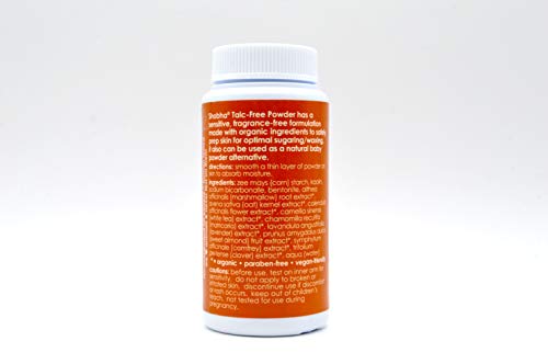Shobha Talc-Free Pre-Wax Powder, 2oz – Natural Body Powder