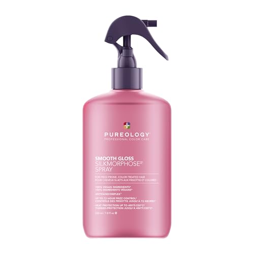 Pureology Smooth Gloss Silkmorphose Hair Spray 7.8 Oz Frizz Control & Shine
