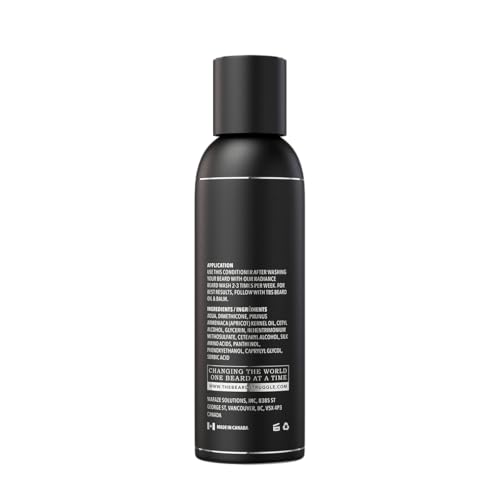 The Beard Struggle - Marksman's Beard Conditioner - Viking Storm, Silver Collection - Nourish, Softens, & Strengthens Beard - Radiance Beard Conditioner for Men (8 Fl oz)