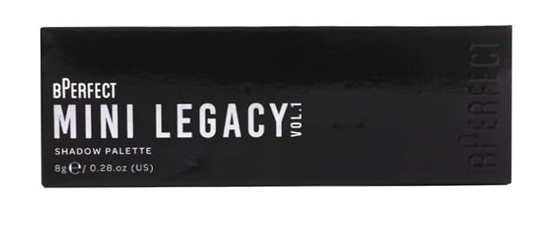 BPerfect Legacy Mini Eyeshadow Palette - Compact Neutral Shades