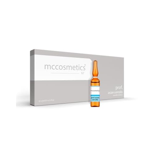 NY | Prof. Asian Centella | Revitalizing & Soothing Solution with Asian Centella Extract 0.5% | 10 x 5ml Ampoules | Made in Spain