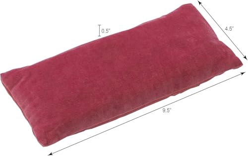 DreamTime Rose Eye Pillow – Natural Aromatherapy & Cold Therapy Mask