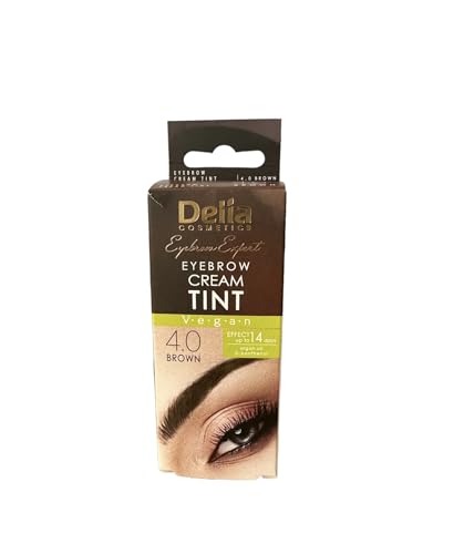 Delia Henna Eyebrow Tint Kit Brown - Professional Cream