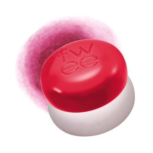 fwee Lip & Cheek Blurry Pudding Pot Blush - Greedy Plum Red