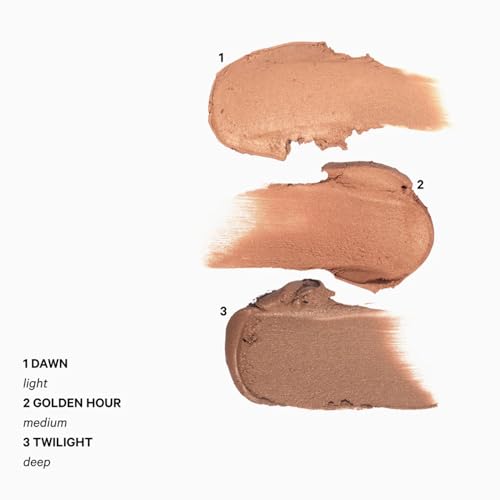 Kevyn Aucoin Sensual Skin Bronzer, Golden Hour - Medium (balanced bronze for medium to tan skin tones): Get a sun-kissed glow. Cream-to-powder formula. Blur texture, pores & fine lines. Made in Italy.