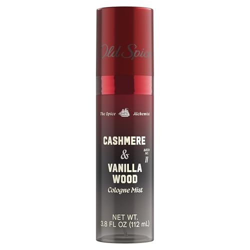 Old Spice Cologne Mist for Men, Cashmere Vanilla Wood