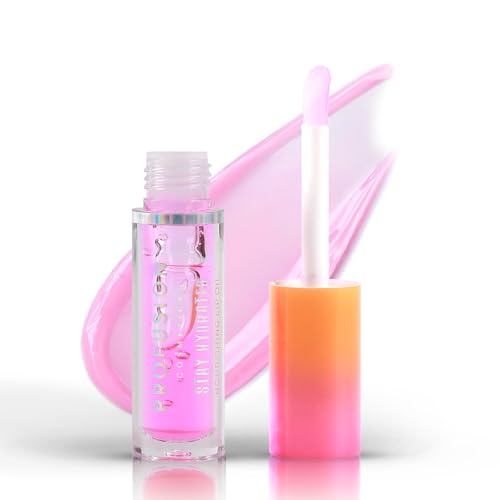 Profusion Cosmetics Hydrating Lip Oil - Non-Sticky Shine, Vegan