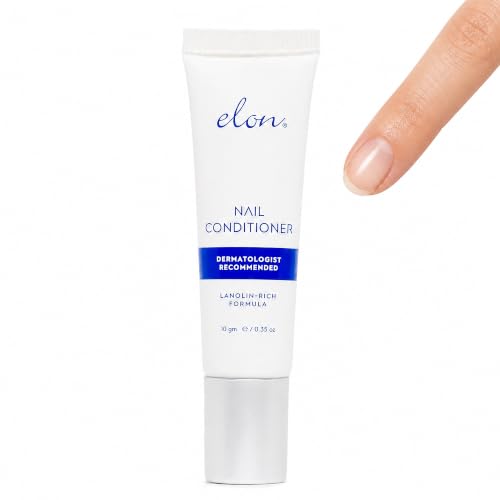 Elon Lanolin Nail & Cuticle Conditioner - Repair Cream for Brittle Nails (10g)