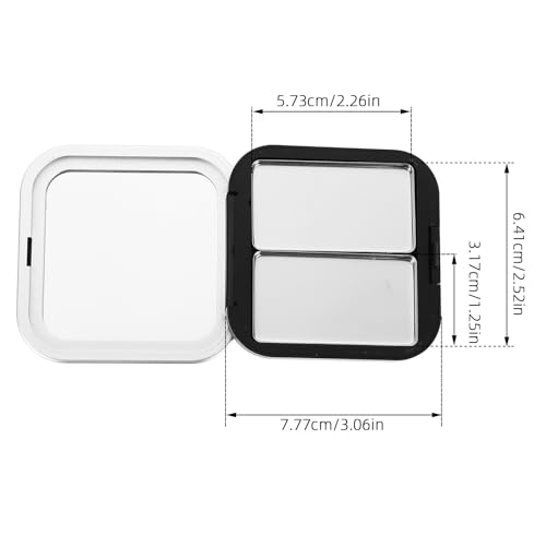 KALLORY Magnetic Eyeshadow Palette 2-Piece Set with Mirror
