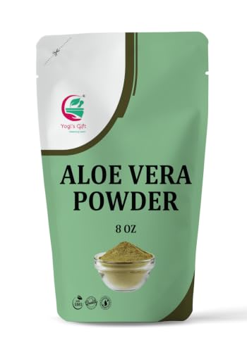Aloe Vera Powder 8 oz - Pure Moisturizing Skin & Hair Mask