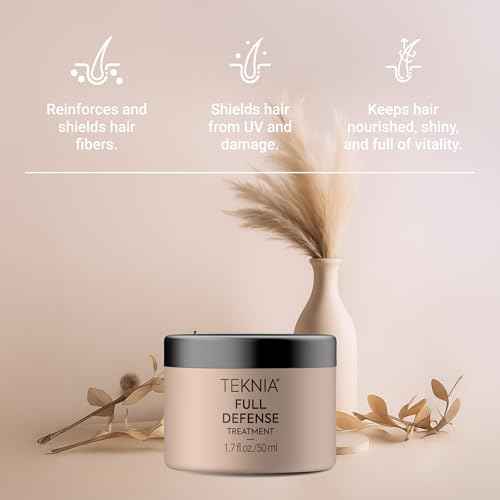 LAKM? Teknia Full Defense Hair Treatment, Protective Hair Mask for Pollution & UV Rays, 8.5 Fl Oz
