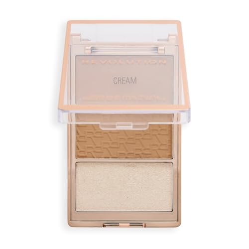 Revolution Bronze Icon Palette Trio - Buildable Bronzer, Divine Fair