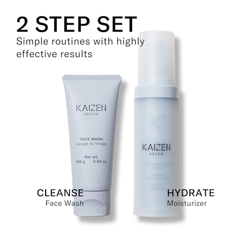 Light Moisturizer for Men | Made in Japan | 120 ml Premium Light Moisturizer non-greasy or sticky, Niacinamide, Sodium Hyaluronate, Wasabi Leaf, Olive Squalane