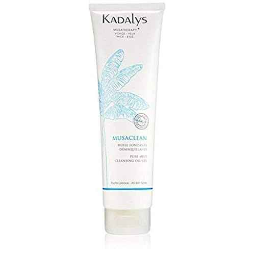Kadalys Musaclean Pure Melt Cleansing Oil Gel - Organic - Yellow Banana, 5.07 Fl Ounce