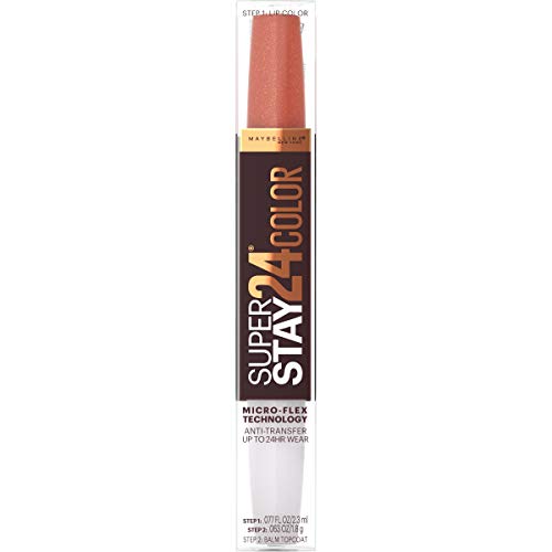 Maybelline SuperStay 24 2-Step Liquid Lipstick, Hushed Hazelnut
