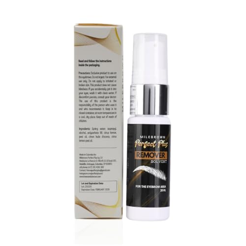 Eyebrow Henna Remover - Professional 20ml Formula
