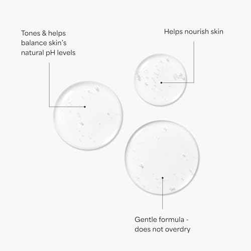 TULA Skin Care Clarifying Tonic Alcohol-Free Daily Toner - Face Toner to Gently Exfoliate and Tighten Pores, Contains Witch Hazel and Niacinamide, 5.07 Fl Oz.