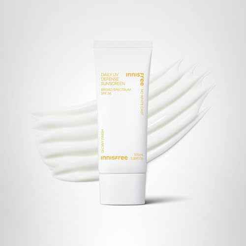 Innisfree Daily UV Defense SPF 36 Jumbo – Korean Face Sunscreen, Invisible Finish, Broad Spectrum, No White Cast, Lightweight, Hydrating