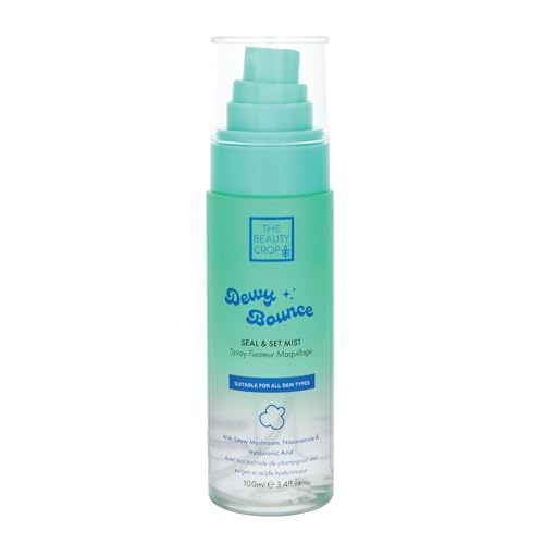 The Beauty Crop Dewy Bounce Seal & Set Mist - Hydrating Setting Spray for Radiant Glow - 100 ml