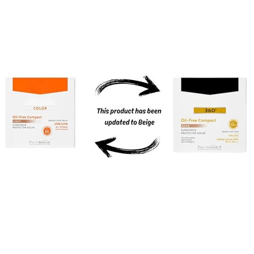 Generic Compact BEIGE (OLD Compact Light) Oil Free SPF 50, 0.32 Ounce (Pack of 1)