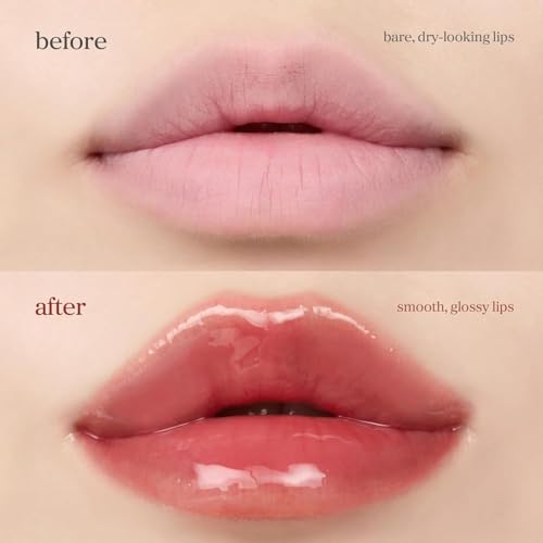 NOONI Korean Lip Oil Set - Hydrating Plumping Gloss (Applevanilla & Applegoji)