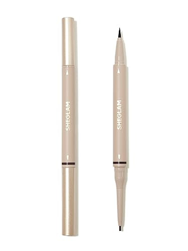 SHEGLAM Dual-Sided Waterproof Eyebrow Pencil - Chocolate