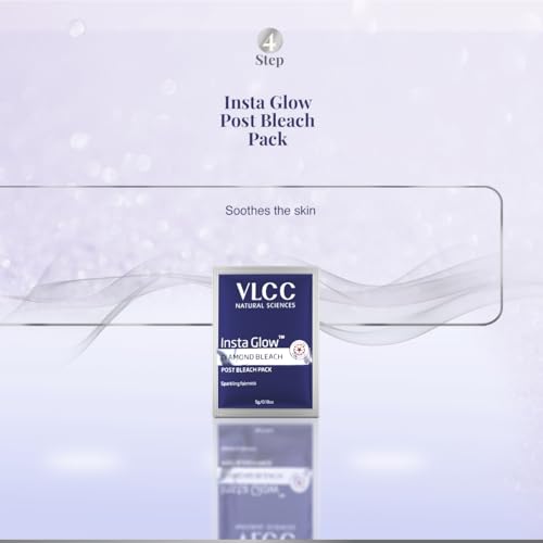 VLCC Insta Glow Diamond Bleach 60g for Brightening Skin