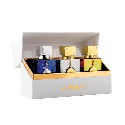 Armaf Club De Nuit Untold 3-Piece Men's Gift Set - Mini Eau de Parfum, Travel Size