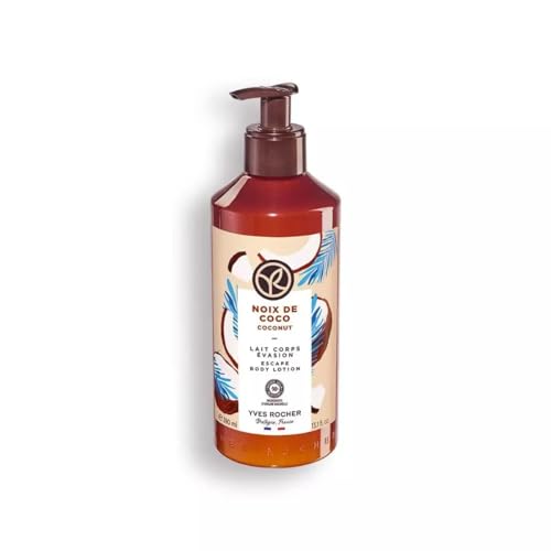 Yves Rocher Sensual Body Lotion Nourishing Moisturising - Coconut Scent Women Skin Day Care 390 ml./13.1 fl. oz.