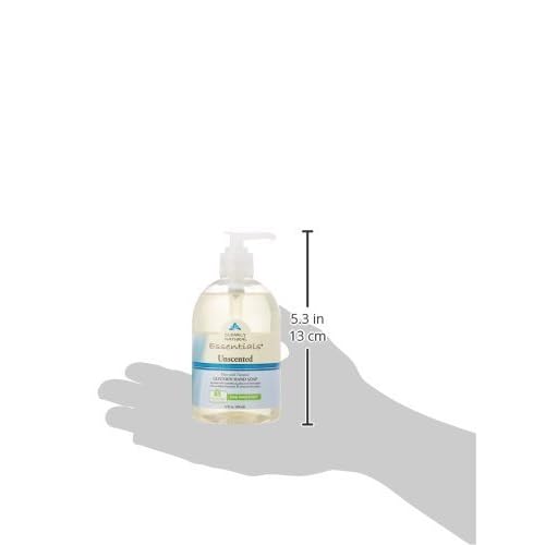 Clearly Natural Hand Soap Liquid Glycol Unscented, 12 Ounce (Pack of 2)