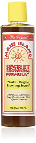 Maui Island Secret Browning Formula 8 oz Tanning Oil