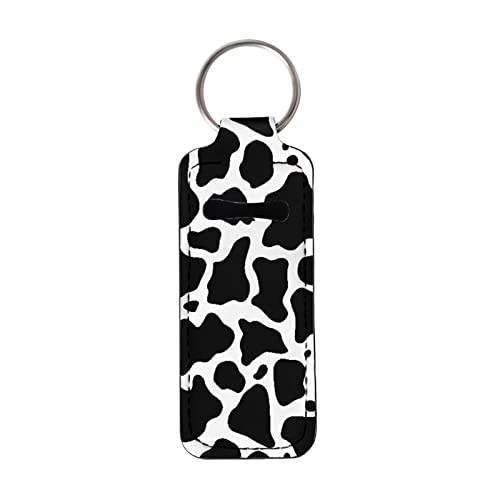 Suobstales Chapstick Holder Keychain Clip-on Sleeve Chap Stick Pouch Lip Balm Holsteror Lipstick Tracker Safeguard
