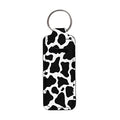 Suobstales Chapstick Holder Keychain Clip-on Sleeve Chap Stick Pouch Lip Balm Holsteror Lipstick Tracker Safeguard