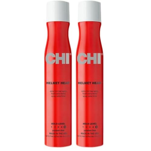 CHI Helmet Head Extra Firm Hairspray, 10 oz (Pack of 2)