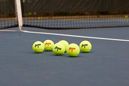 Penn Championship Tennis Balls - Extra Duty Felt Pressurized Tennis Balls 3 Count(Pack of 12)