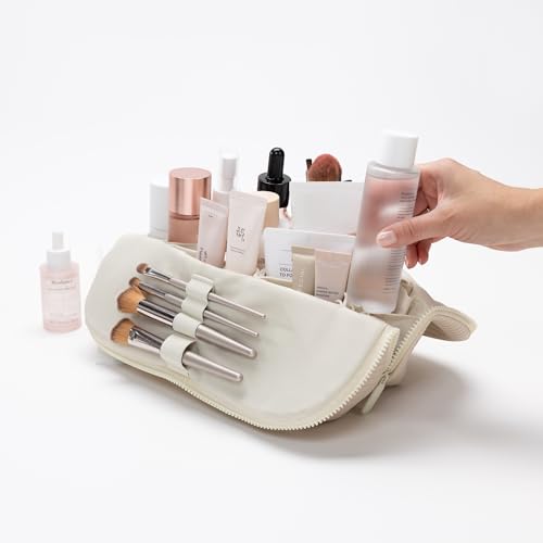 The Verti Waterproof Makeup & Toiletry Bag - 23 Pocket Organizer