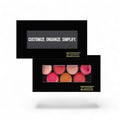 Mini Magnetic Makeup Palette with Clear Window - Black, Portable