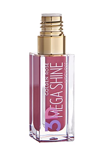 Golden Rose 3D Hydrating Lip Gloss - Radiant Ruby Shine