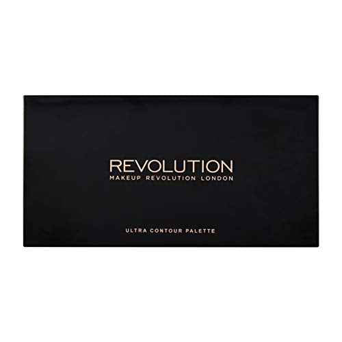 Makeup Revolution Ultra Contour Palette, Makeup Palette Includes Highlighters & Contour Shades, Adds Definition & Sculpts Features, Vegan, 13g