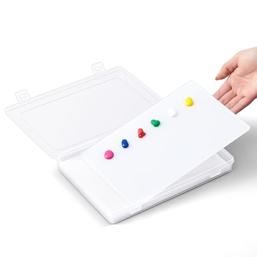Nuanchu Airtight Stay Wet Palette Set with Tempered Glass Palette